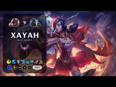 Xayah ADC vs Aphelios - EUW Master Patch 13.8