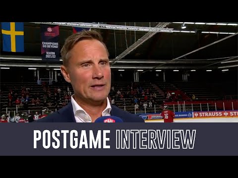 Postgame interviews: Frölunda Gothenburg – BK Mladá Boleslav