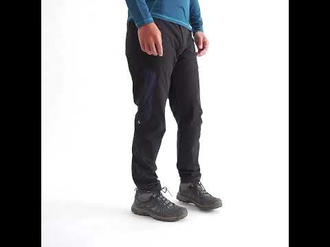 TAKODA 輕量彈性吸濕排汗速乾長褲 男款 黑色