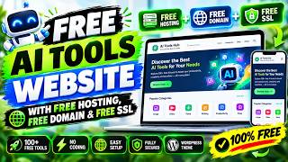 Create a FREE AI TOOLS website with FREE Hosting and FREE Domain, including FREE