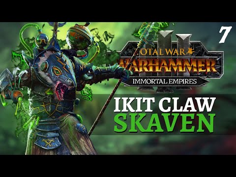 SKAVEN DON'T FIGHT FAIR | Immortal Empires - Total War: Warhammer 3 - Skaven - Ikit Claw #7