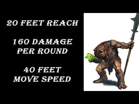 The Ultimate Polearm Great Weapon Master Fighter/Barbarian/Warlock Build | Dungeons and Dragons 5e