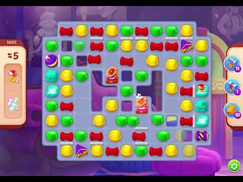 HomeScapes Level 1885  no boosters (13 moves)