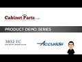 Accuride 3832EC Soft Closing Drawer Slides