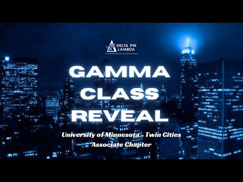 Spring 2025 Gamma Class Reveal | The Terrific Three