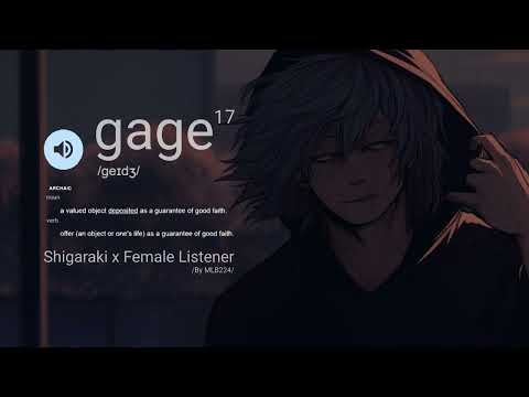 Gage - Shigaraki x Female Listener | Quirkless AU | Chapter 17 | FANFICTION |