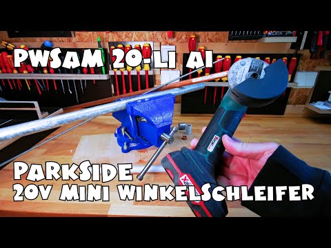 PARKSIDE® 76mm 20V Akku-Winkelschleifer PWSAM 20-Li A1