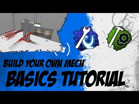 ROBLOX Build Your Own Mech : Basic Tutorial (All the things that you need to know)