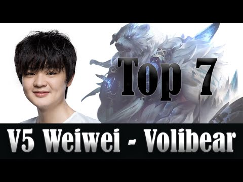 V5 Weiwei (Volibear Jungle) Top Plays - Victory Five vs JD Gaming, LPL 2020 Summer Week 9 Highlights