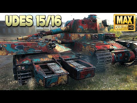 UDES 15/16: Brutal clash on Live Oaks - World of Tanks