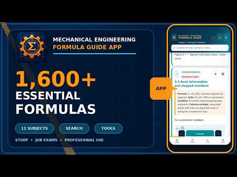 Mechanical Engineering Formula video thumbnail