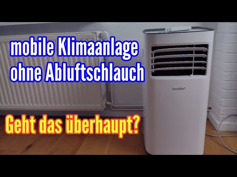 Mobile Klimaanlage ohne Abluftschlauch geht das überhaupt? Unterschied Klimaanlage und Klimagerät