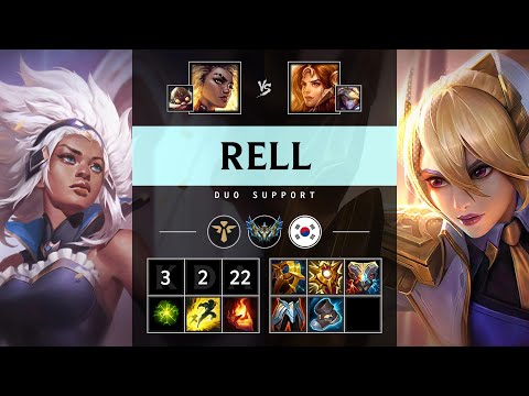 Rell Support vs Leona - KR Challenger Patch 14.23