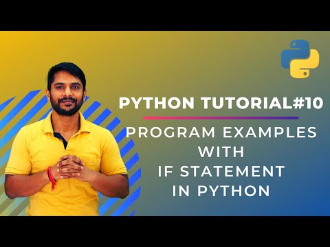 Programming with IF Statement in Python In Hindi