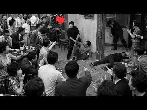 Two Gang Enforcers Cornered Bruce Lee's Friend Outside a Restaurant — The Crowd Went Silent
