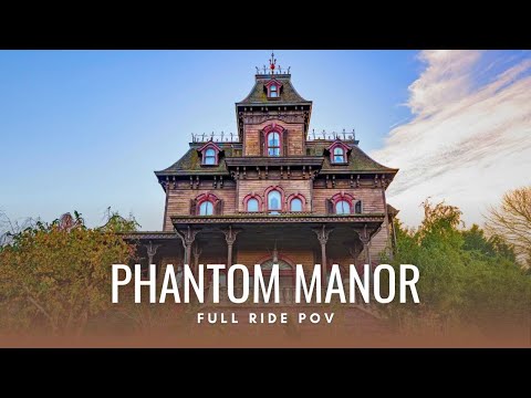 Phantom Manor | Full 4K Ride Through at Disneyland Paris