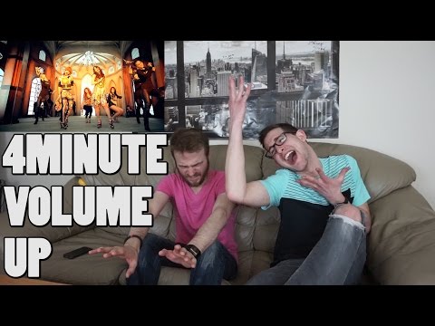 4MINUTE - Volume Up MV Reaction