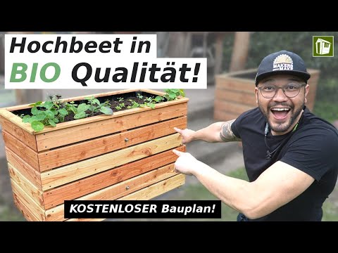 PREMIUM Hochbeet aus Holz selber bauen - ENDLICH Selbstversorger!