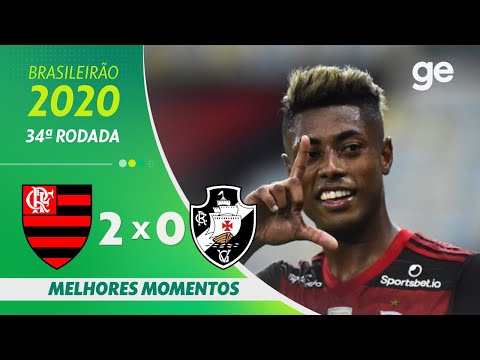 FLAMENGO 2 X 0 VASCO | MELHORES MOMENTOS | 34ª RODADA BRASILEIRÃO 2020 | ge.globo