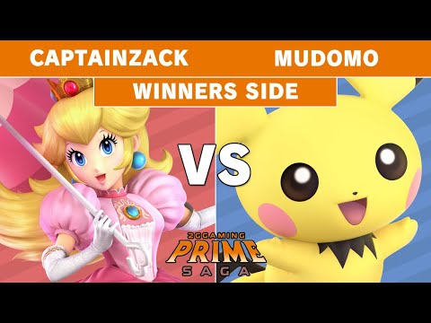 2GG: Prime Saga - CaptainZack (Peach) vs Mudomo (Pichu) Winners Side - Smash Ultimate