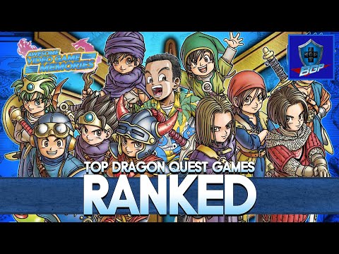 Top Dragon Quest Games RANKED Worst to Best! Dragon Quest II, III, IV, V, VI, VII, VIII, IX, X, XIS
