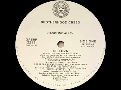 🔵 Brotherhood Creed - Helluva (Pole Mo Better Edit Extended Mix) 105 BPM *1992*