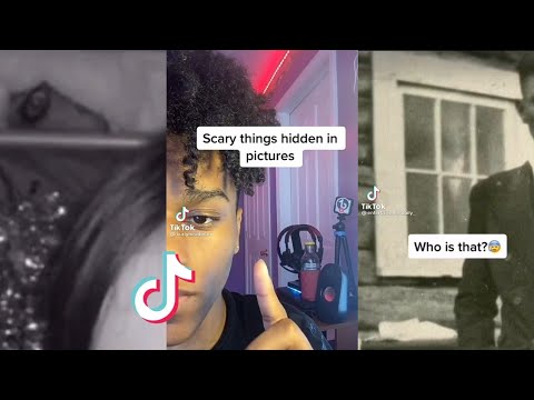 Scary Things Hidden in Pictures😳| TikTok Compilation #1