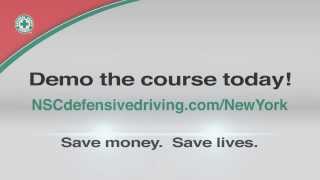 NEW YORK Approved NSC Defensive Driving Course Online IPIRP