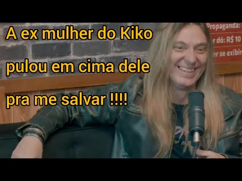 Edu Falaschi sobre o famoso cachorro assassino do Kiko Loureiro