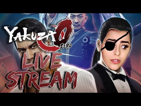 YAKUZA 0 BLIND PLAYTHROUGH | part 2 | LIVE STREAM
