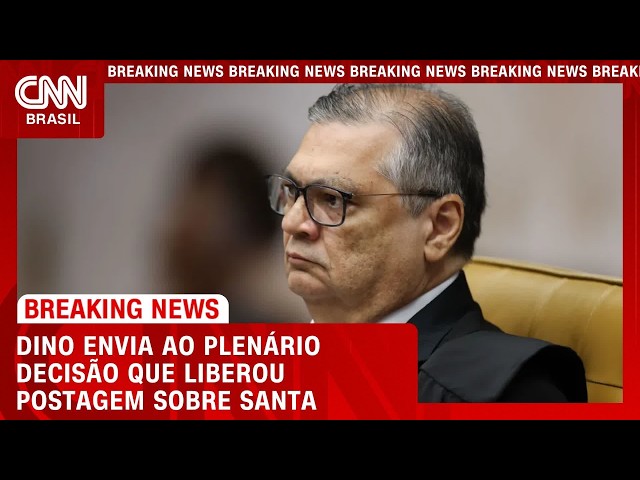 Dino envia ao plenário decisão que liberou postagem sobre Nossa Senhora | LIVE CNN