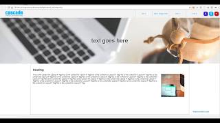 Adding a backgound image with CSS in Dreamweaver CC 2018