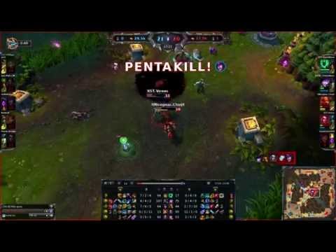 Liên Minh Huyền Thoại: em mới tập chơi Vayne ^^ nhờ các bác chỉ giáo