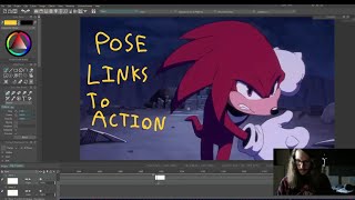 Animation Analysis - Knuckles from Sonic Frontiers Prologue: Divergence