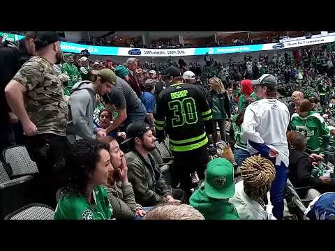Stars vs Lighting fan fight