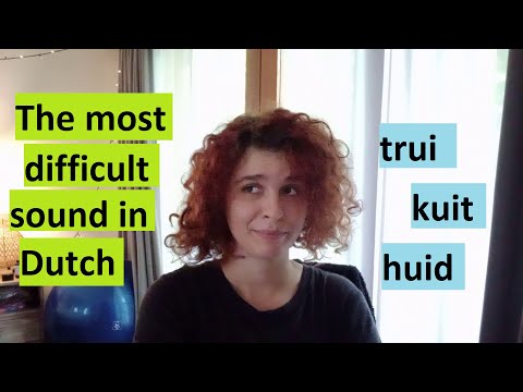 How to Pronounce the Dutch 'ui' Sound - Step by Step #learndutch