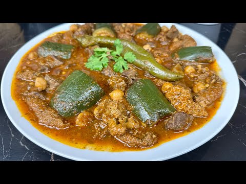 Boubooka with tripe and zucchini