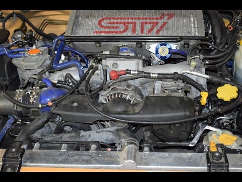 How to put a turbo EJ 2.5 Liter engine into your 2.0 WRX
