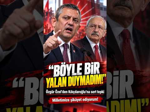 Özgür Özel’den Cemil Tugay açıklaması:“Hayatımda böyle bir yalan duymadım!” #ÖzgürÖzel #Kılıçdaroğlu