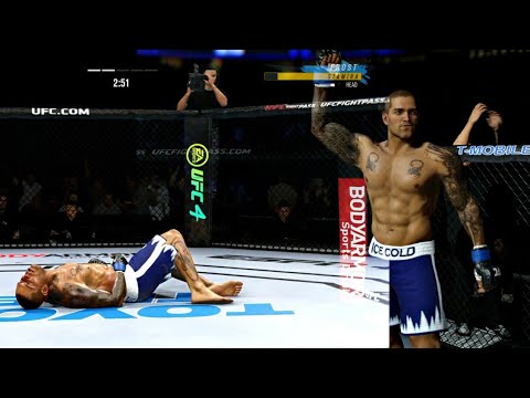 THE NEXT LEVEL | BRUCE LEE VS ISAAC FROST | UFC 4 BRUTAL FIGHT | UFC 4 2021 | EA SPORTS UFC 4 | UFC4