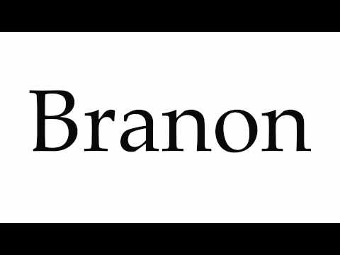 How to Pronounce Branon