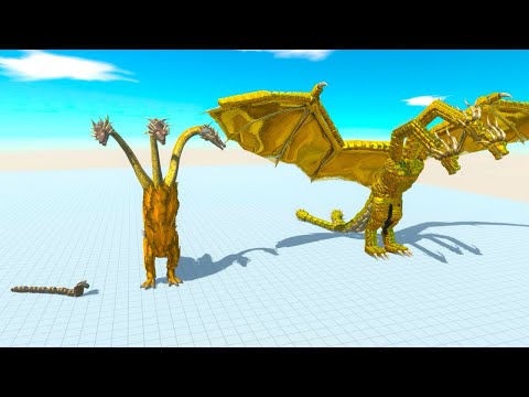 King Ghidorah of Evolution - Animal Revolt Battle Simulator Evolution
