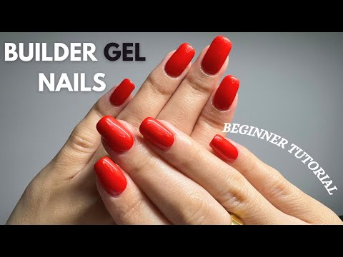 How to do Builder Gel Nails at Home (Beginner Friendly)