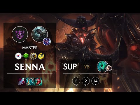 Senna Support vs Thresh - KR Master Patch 11.1