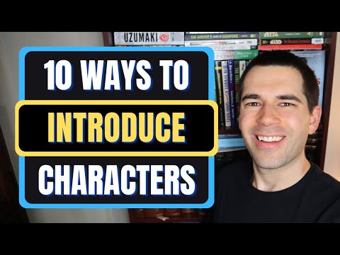10 Ways to Introduce Your Main Character (Writing Advice)