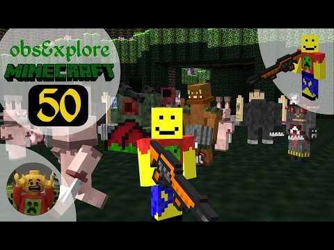 Jim Plays obsExplore Minecraft E50 - 50+ BOSS BATTLE!