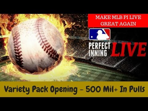 MLB PI LIVE - VARIETY PACK OPENING - LET'S TALK ABOUT HOW TO MAKE MLB PI LIVE GREAT AGAIN!