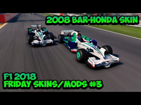2008 BAR-Honda Skin - F1 2018 Friday Skins/Mods #3