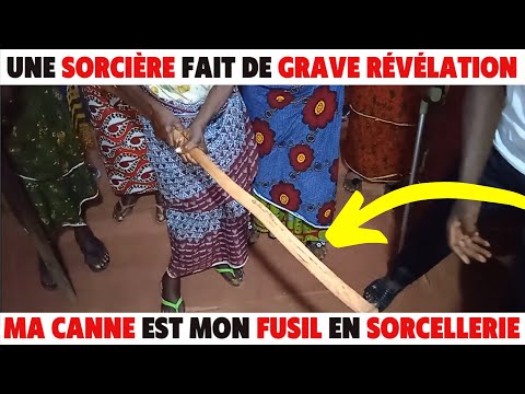 🔴Une sorcière révèle : " Ma canne est mon fusil que j'utilise pour détruire mes victimes "