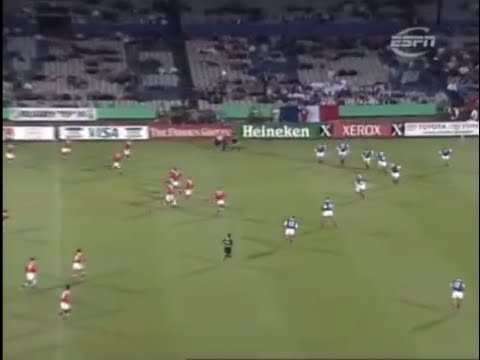 FRANCE - TONGA     (RUGBY : COUPE DU MONDE 1995 : RESUME GRAND FORMAT)